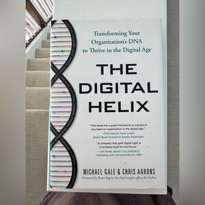 The Digital Helix Hardcover Book w Dust Jacket by Michael Gale and Chris Aarons